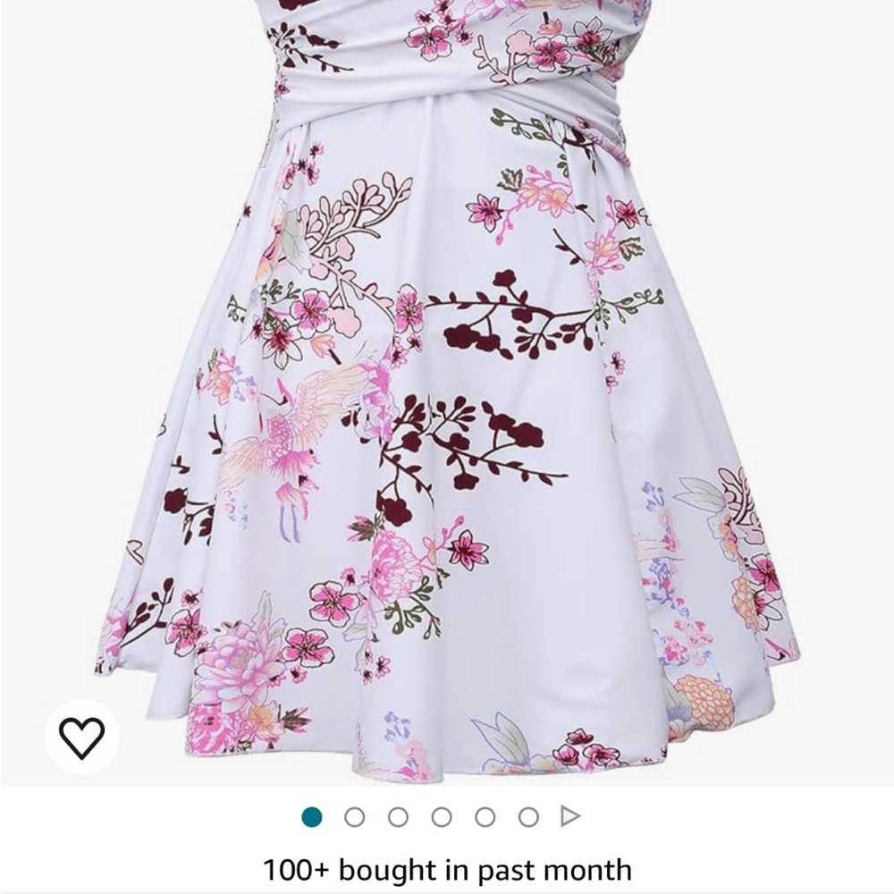 Swimsuit full body with skirt and shorts